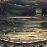 BRAHMIN RET$295 CROC EMBOSSED SATCHEL HANDBAG BROWN 13L x 10H x 5W