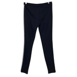 GUCCI STRIPE SKINNY LUXE PANT BLACK RED XSMALL