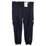 PRADA RET$2350 NYLON CARGO JOGGER MEN PANT BLACK 54