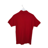 LACOSTE RET$110 POLO SHORT SLEEVE MEN SHIRT RED SMALL