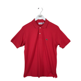 LACOSTE RET$110 POLO SHORT SLEEVE MEN SHIRT CORAL SMALL
