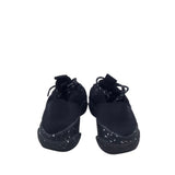 LACE UP SNEAKERS SHOES BLACK WHITE 8