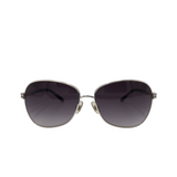 BRIGHTON AVIATOR RHINESTONES SUNGLASSES/READERS SILVER