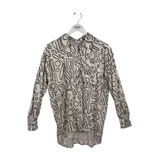 EVERY LONG SLEEVE BLOUSE EGGNOG BLACK SMALL