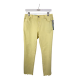 INC NWT$69 SKINNY CROP JEANS YELLOW 4