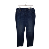 CHICO'S NWT$99 STRAIGHT LEG JEANS BLUE 2