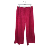 JADE BY JOHNNY WAS NWT$620 2PC EYELET BLAZER/PANT DESIGNER OUTFIT PINK MEDIUM