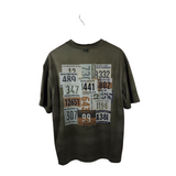NWT$45 SHORT SLEEVE MEN SHIRT OLIVE MEDIUM