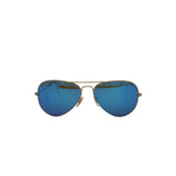 RAY-BAN RET$218 AVIATOR SUNGLASSES/READERS GOLD BLUE