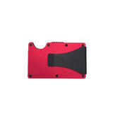 TATTERED FLAG LASER ENGRAVED RFID WALLET MEN ACCESSORIES RED