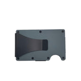 METAL RFID WALLET MEN ACCESSORIES GREY