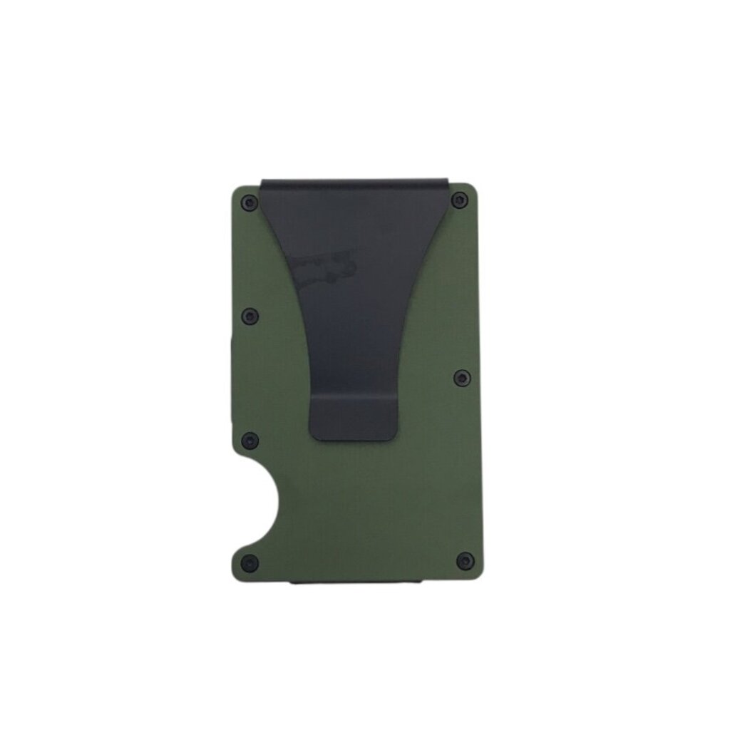 ARMY LASER ENGRAVED RFID WALLET MEN ACCESSORIES GREEN