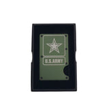 ARMY LASER ENGRAVED RFID WALLET MEN ACCESSORIES GREEN