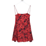 ALICE + OLIVIA FLORAL SLEEVELESS DESIGNER DRESS RED 12