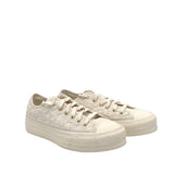 CONVERSE CROCHET SNEAKERS SHOES WHITE 8.5