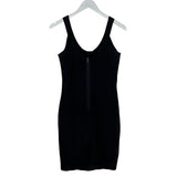 BCBGMAXAZRIA SLEEVELESS MINI DESIGNER DRESS BLACK MEDIUM