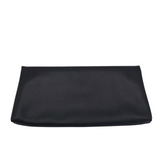 TORY BURCH RET$398 LEATHER CLUTCH HANDBAG BLACK