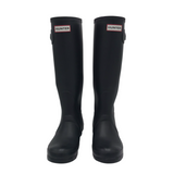 HUNTER TALL RAINBOOTS BOOTS BLACK 6M