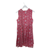 J MARIE FLORAL SLEEVELESS DRESS PINK SMALL