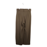 JULES & LEOPOLD WIDE LEG CROP PANT TAN XS