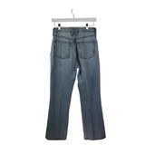 FRAME DISTRESSED BOOTCUT DESIGNER JEANS BLUE 25