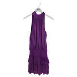 RAMY BROOK zn DESIGNER DRESS PURPLE SMALL