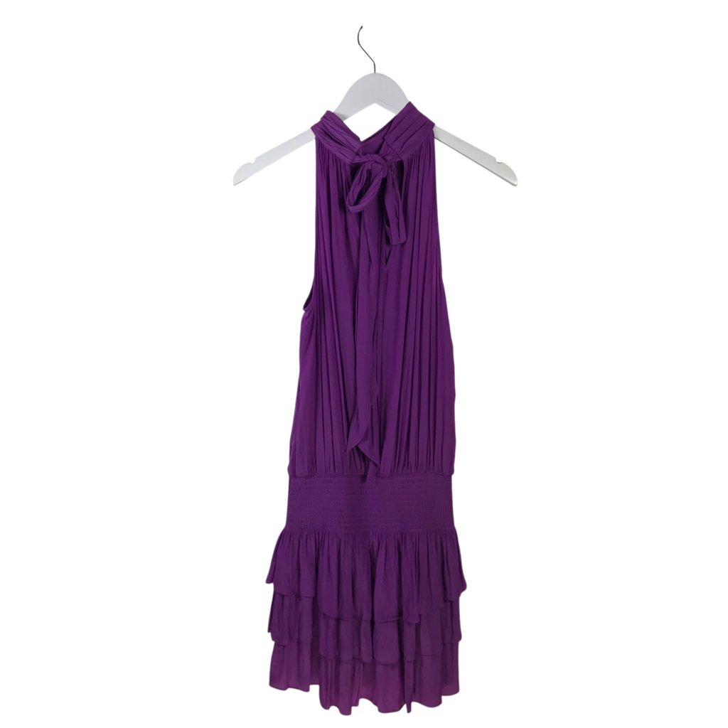 RAMY BROOK zn DESIGNER DRESS PURPLE SMALL