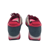 SAUCONY RET$150 DENIM TRIM SNEAKER SHOES PLUM BLUE 7.5
