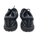 BROOKS BROTHERS "GHOST 15" SNEAKER SHOES BLACK GRAY 9.5