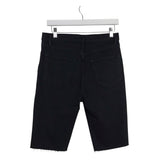 FRAME RET$300 DENIM BERMUDA DESIGNER SHORTS BLACK 27