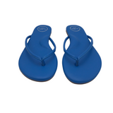 SOLEI RET$69 FLIP FLOPS SHOES BLUE 10