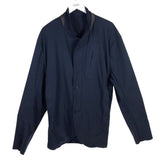 LULULEMON RET$298 ZIP BLAZER MEN SPORTCOAT NAVY XLARGE