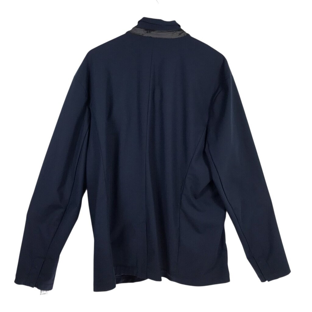 LULULEMON RET$298 ZIP BLAZER MEN SPORTCOAT NAVY XLARGE