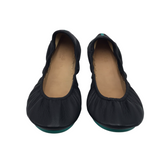 TIEKS RET$210 FOLDABLE BALLET FLAT SHOES BLACK 11
