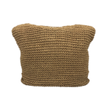 BRIGHTON WOVEN CROSSBODY HANDBAG CREAM BLACK