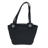 BRIGHTON BASKET SHOULDER HANDBAG BLACK