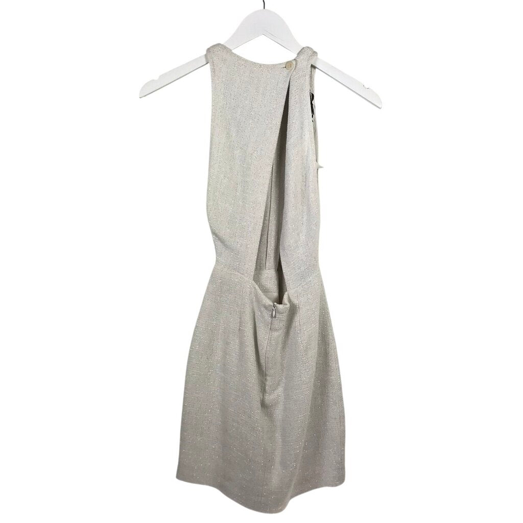 IRO SLEEVELESS DESIGNER DRESS WHITE 0