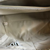 BRAHMIN NWT$345 CROC EMBOSSED SATCHEL HANDBAG IRIDESCENT WHITE