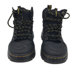 DR MARTENS RET$130 "ZUMA II" ANKLE MEN BOOTS BLACK YELLOW 7