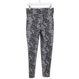 FRANK LYMAN PULL-ON DESIGNER PANT WHITE BLACK 8