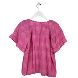 UMGEE PUFF SLEEVE TOP PINK SMALL