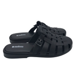 MELISSA RET$75 RUBBER CAGE MULE SHOES BLACK 9