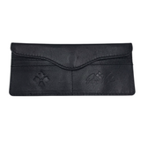 PATRICIA NASH LEATHER CARDHOLDER WALLET BLACK