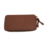 CHLOE RET$690 "MARCIE" LEATHER ZIP CONTIENTAL WALLET BROWN