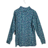 BAD BIRDIE RET$110 1/4 PULLOVER MEN ACTIVEWEAR TEAL BLUE XLARGE