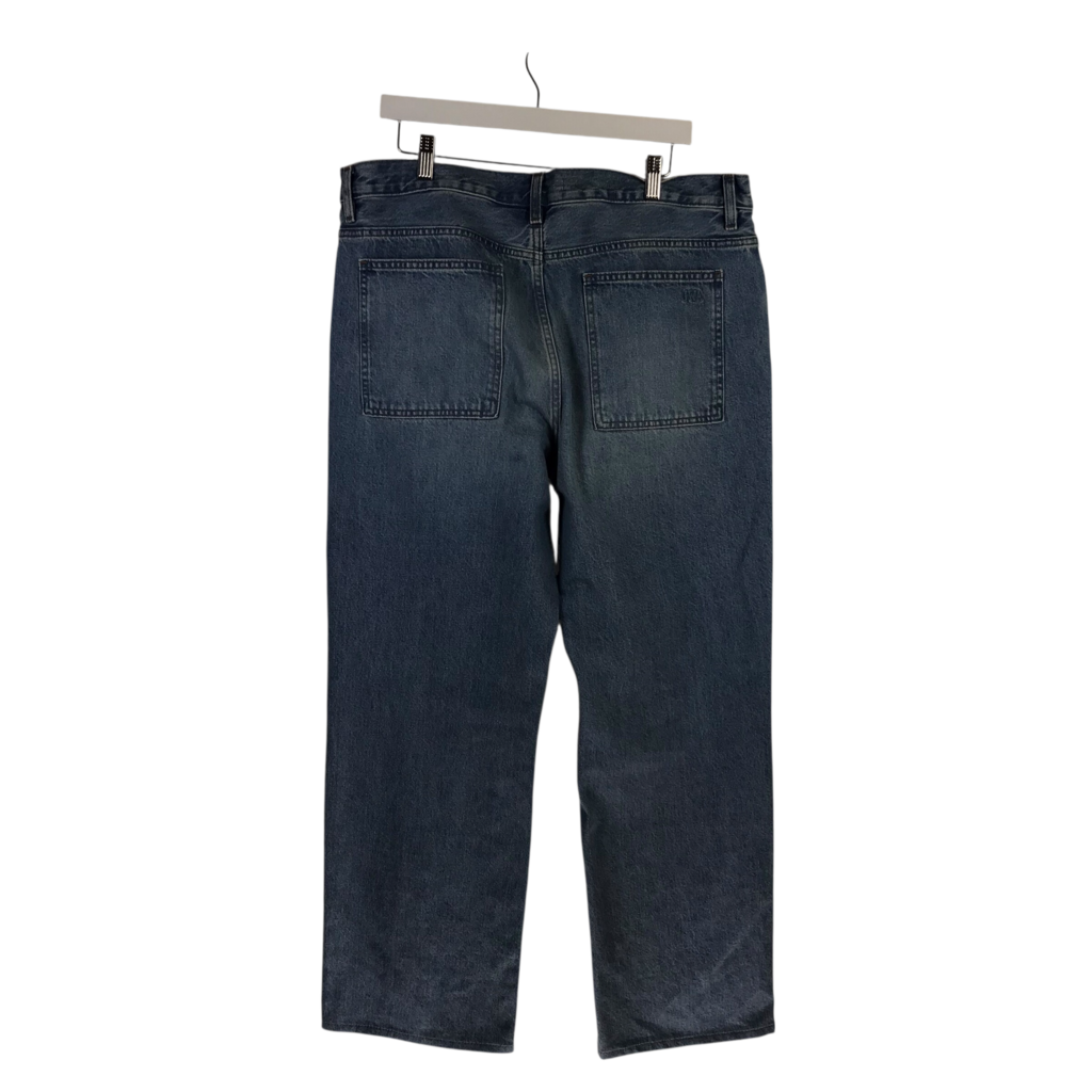 JW ANDERSON RET$60 WIDE LEG MEN JEANS BLUE 36