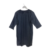 FDJ DENIM SHORT SLEEVE DRESS BLUE SMALL