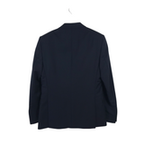 VERSACE COLLECTION 2PC 100% WOOL JACKET/PANT MEN SUIT NAVY 48