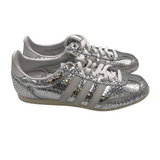 ADIDAS SNEAKER METALLIC SHOES SILVER 9