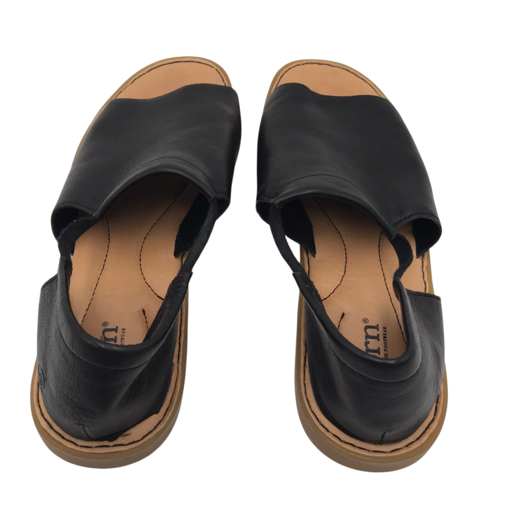 BORN SANDAL SHOES BLACK 10